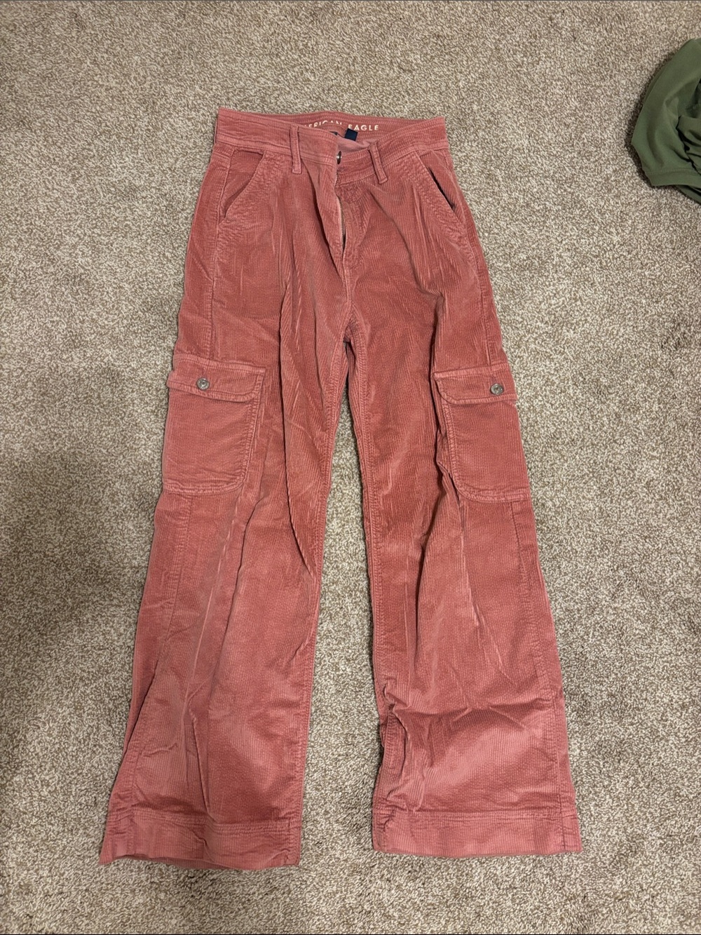 American Eagle Outfitters Pink Corduroy Pants